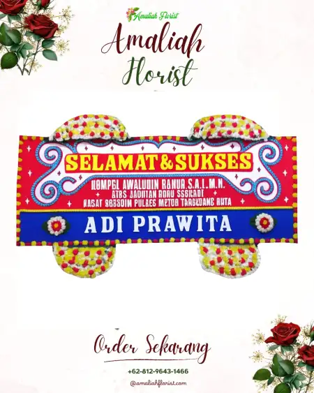 Papan Bunga Ucapan Selamat kasomalang